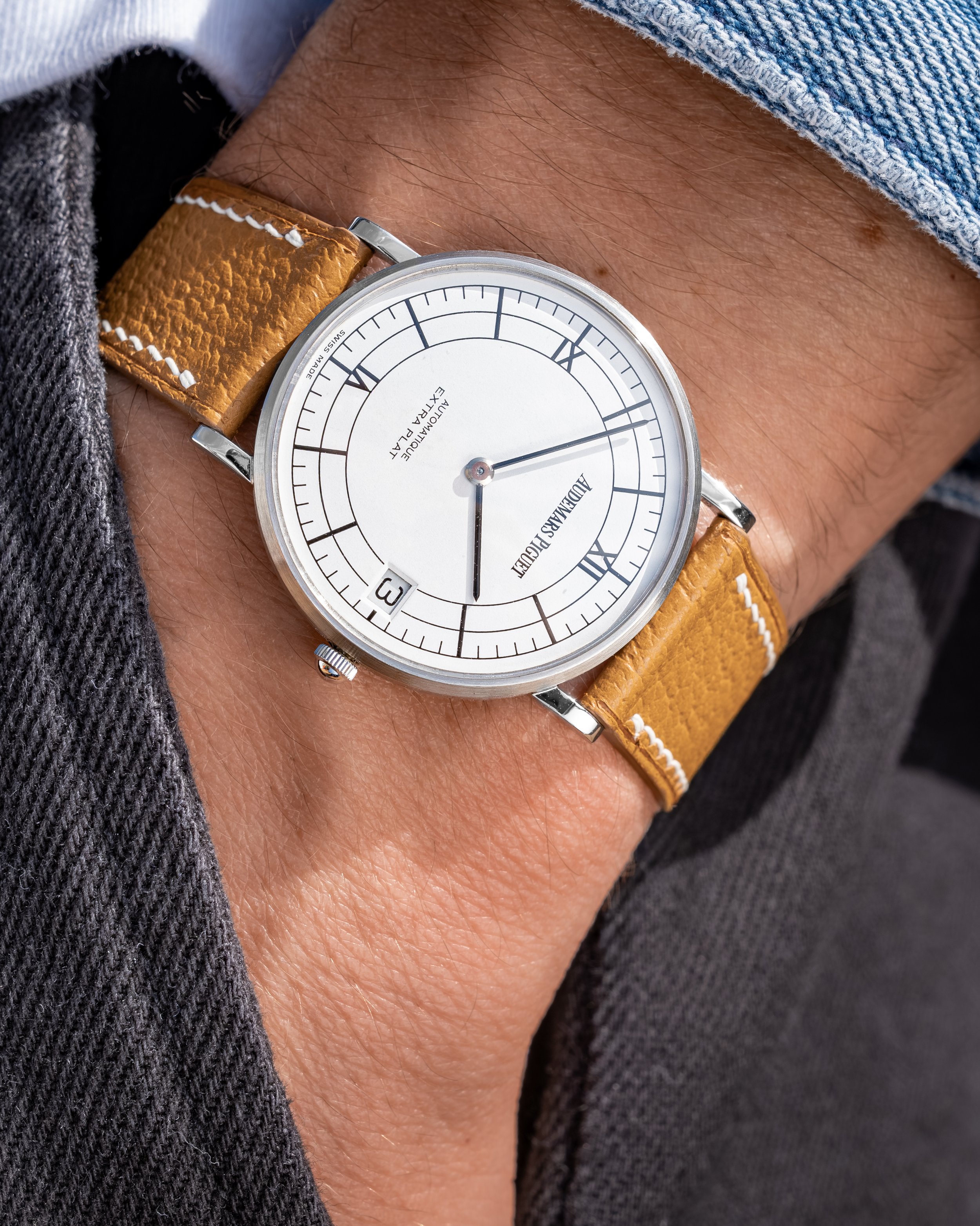 時計 Audemars Piguet Early 1990's Audemars Piguet Ultra-Thin 14682 Platinum — Watch